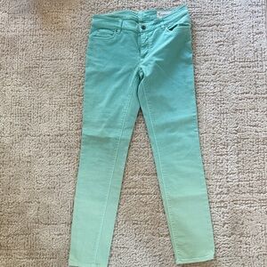 Vince Camuto Mint Green Skinny Jeans